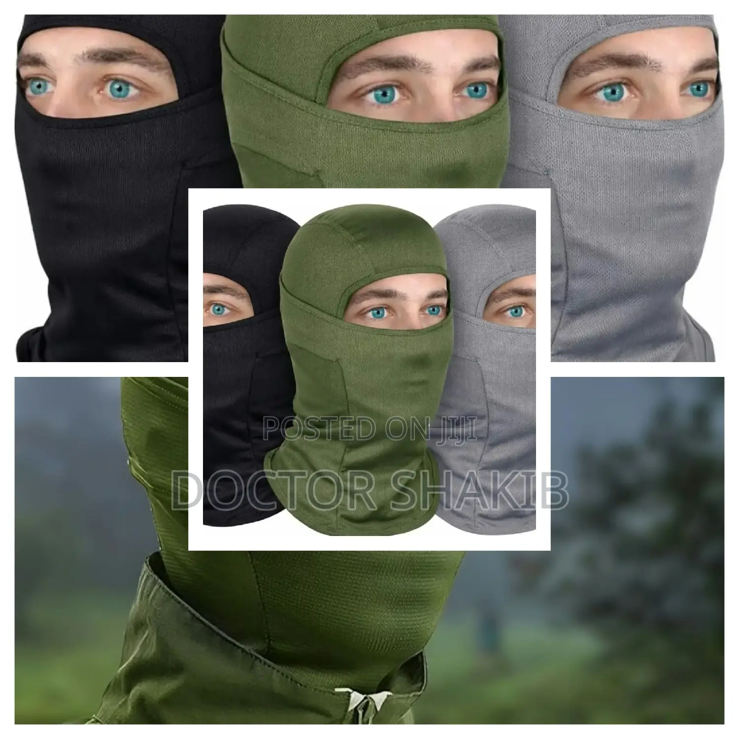 3pcs Balaclava Face Mask