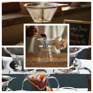 Reusable Stainless Steel Pour-Over Coffee Filter