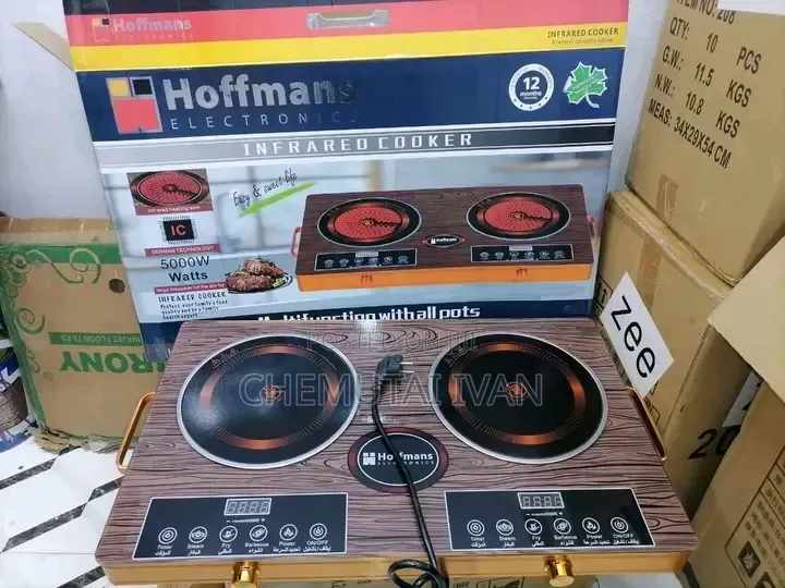 Hoffman Double Burner Infrared Cooker
