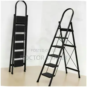6 Steps Foldable Ladder With Anti-Skid Wide Steps