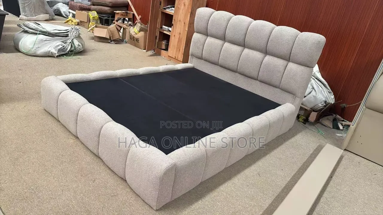 Fabric King Size Bed