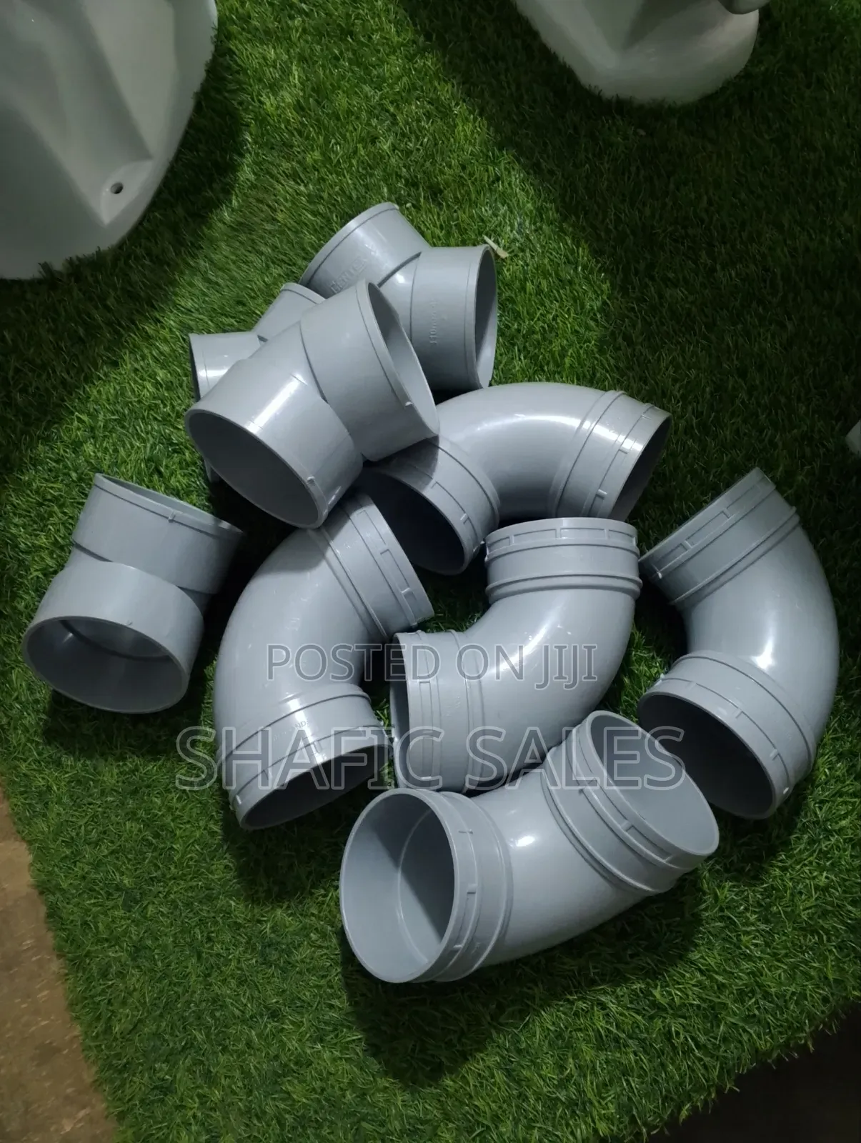 PVC Pipes Fitting 4 Inch Bend Plain, Tee Gentax Good Qualit/All Sizes
