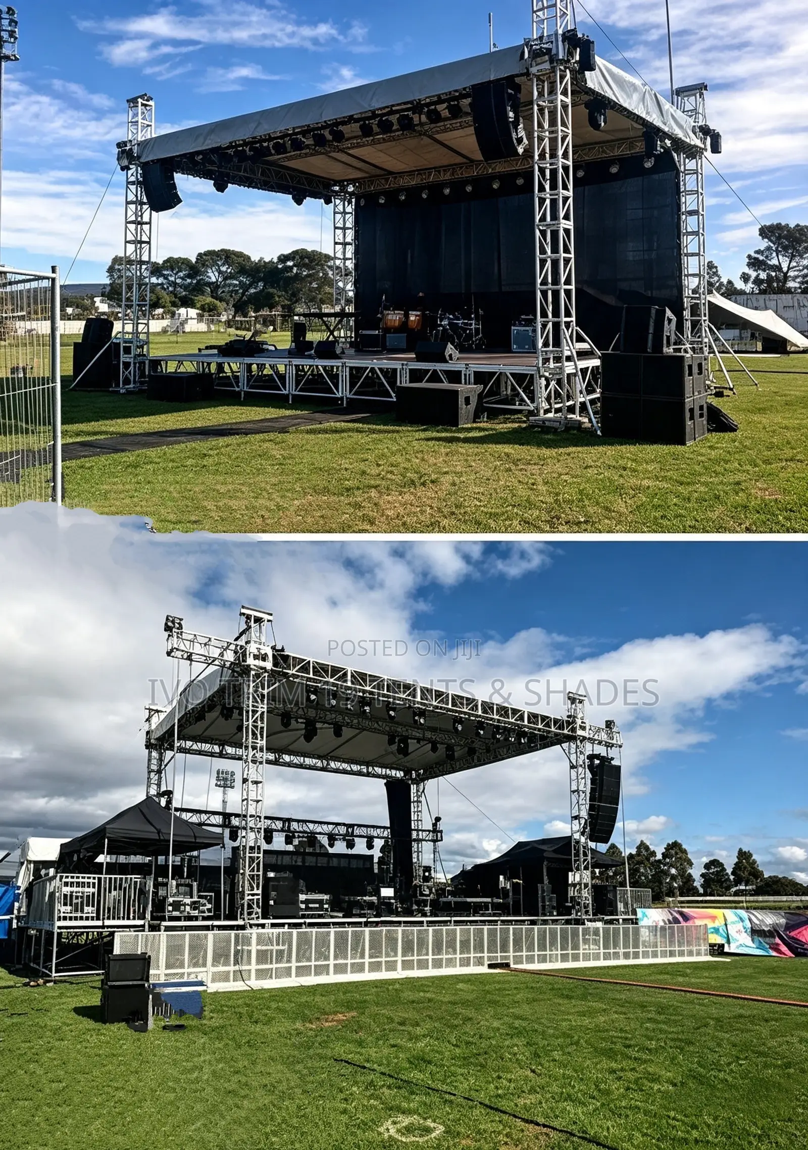 Square Truss Stage