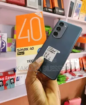 New Tecno Spark 40 Pro+ 256 GB Black