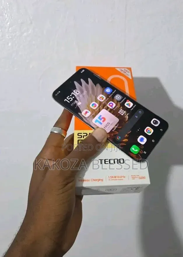 New Tecno Spark 40 Pro+ 256 GB Black