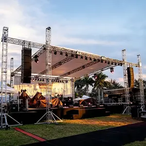 Pitched Box-Truss Roof Stage