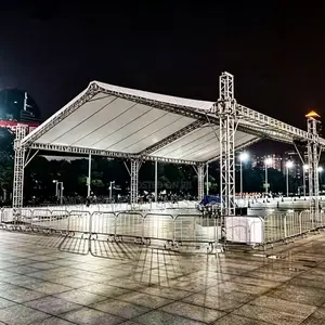 Outdoor Clear-Span Pitched Truss Stage