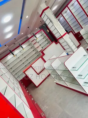 Shops Partitions, Shelving and Cabinetry Works for Multipurpose Shops