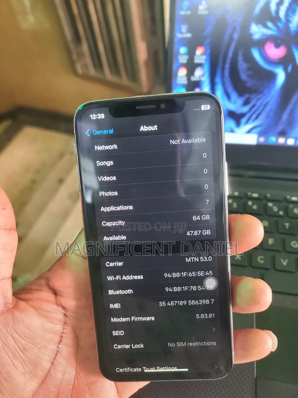 Apple iPhone X 64 GB White
