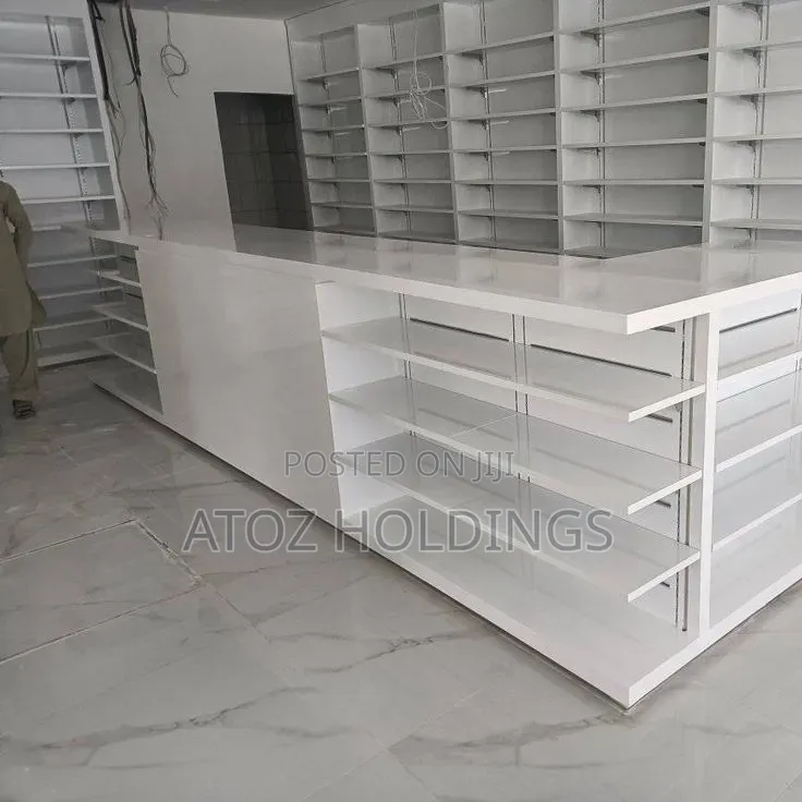 Shop Fittings for Pharmacies, Clinics,Cosmetics Stores and Supermarket