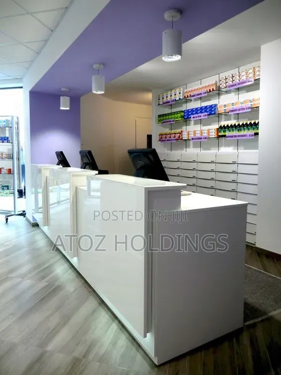 Pharmacy/Modern Design Pharmacy Clinic Partitions and Counter Set-Up