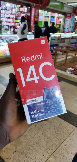 New Xiaomi Redmi 14C 256 GB Black