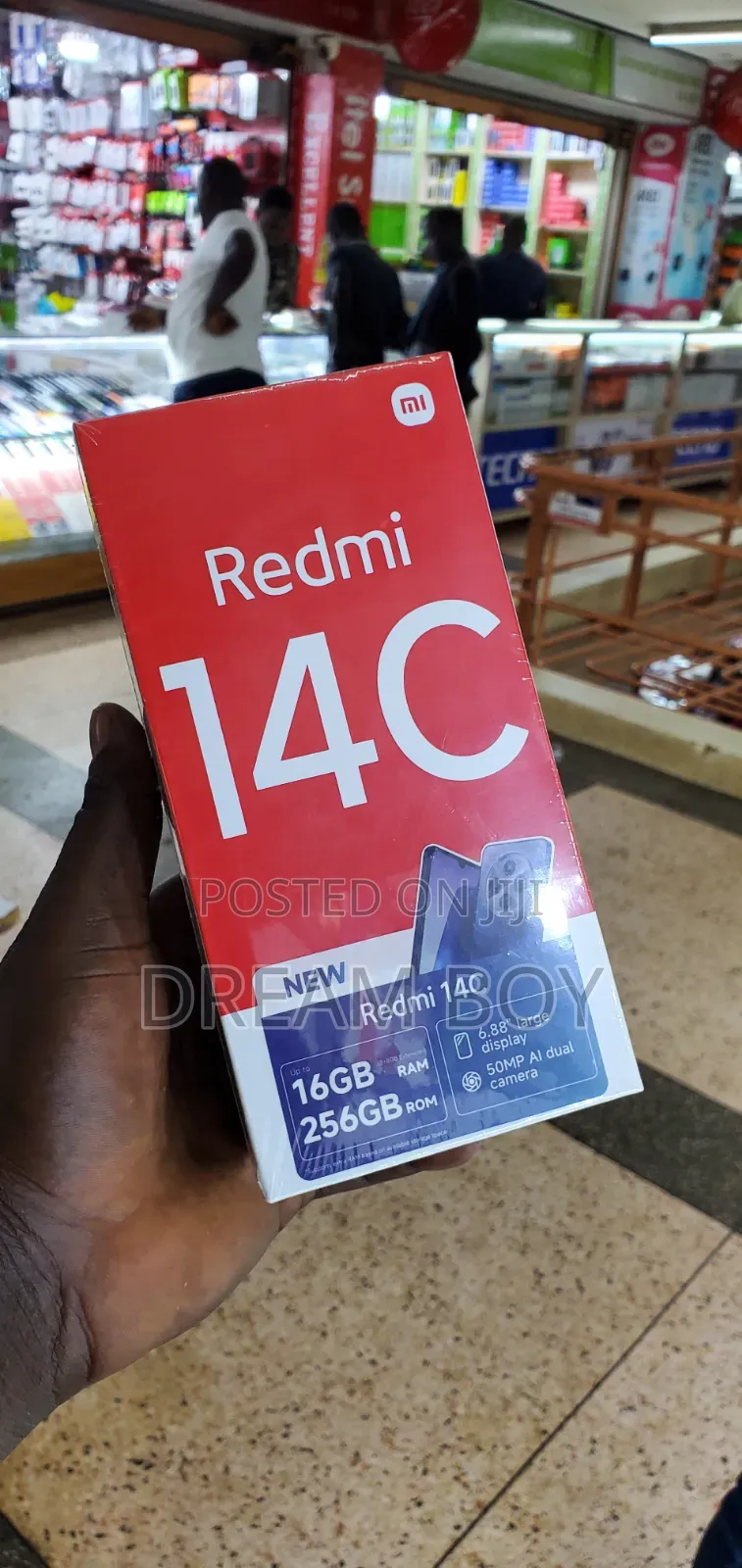 New Xiaomi Redmi 14C 256 GB Black