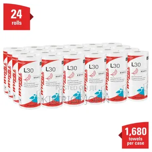 Wypall Wiping Towel L30 Wipers - 24 Rolls X 70 Sheets