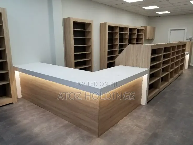 Counters/Cabinets and Shelves Installation Services for All Shops.