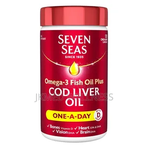 Seven Seas Cod Liver Oil Caps Once a Day 120’s