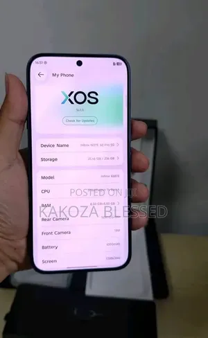 New Infinix Note 60 Pro 256 GB Blue