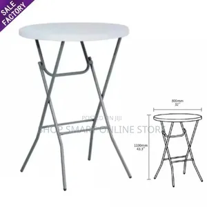 Folding High Top Plastic Tables Plastic Tables for Bars, Parties