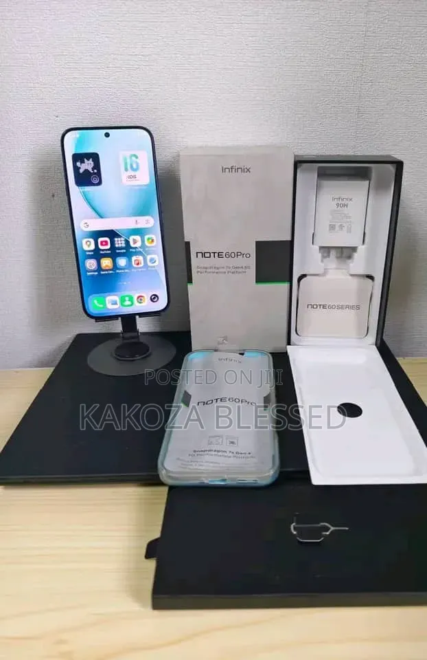 New Infinix Note 60 Pro 256 GB Blue