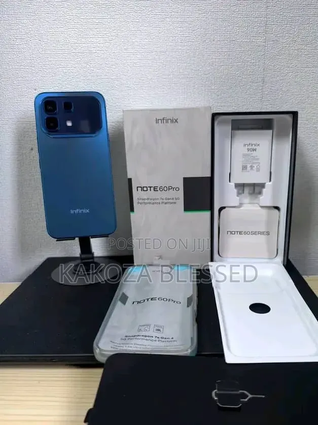 New Infinix Note 60 Pro 256 GB Blue