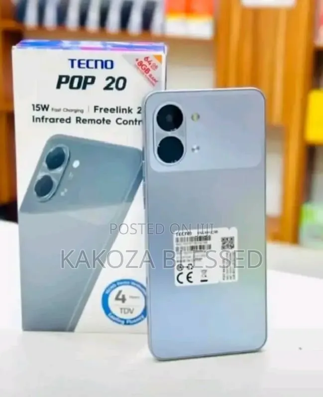 New Tecno Pop 9 64 GB Gray