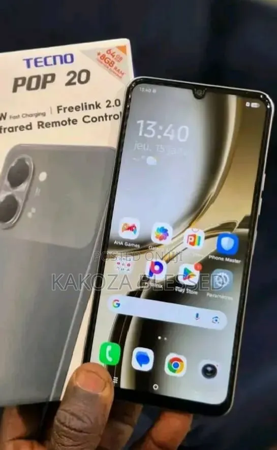 New Tecno Pop 9 64 GB Gray