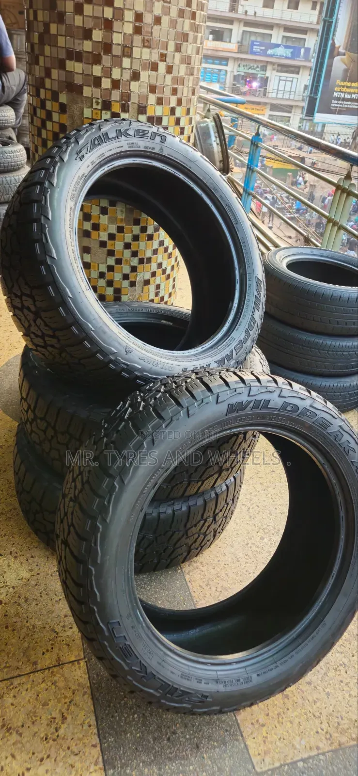265 50R20 Falken Wild Peak AT Tires From Japan We Can Even Deliver 2 U