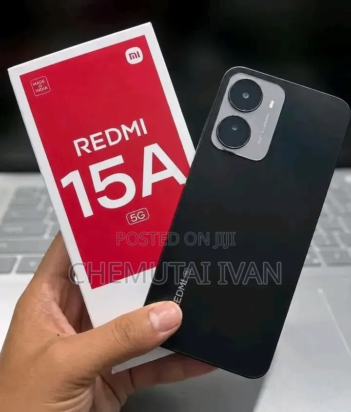 New Xiaomi Redmi 15a 128 GB Black