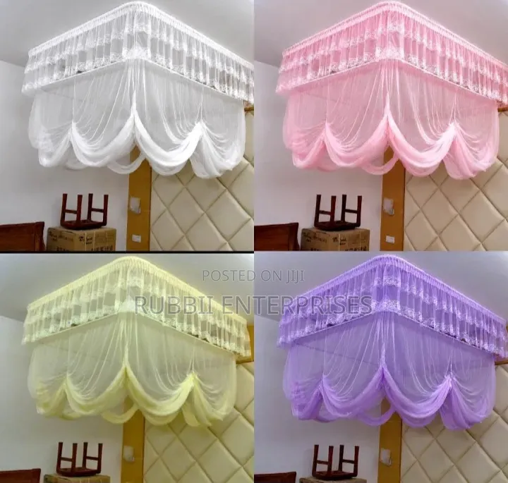 Raise and Drop Ceiling Mosquito Net