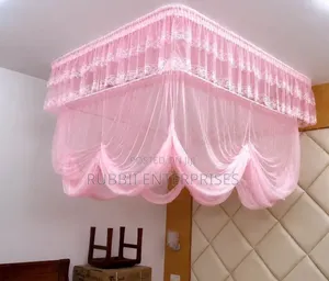 Raise and Drop Ceiling Mosquito Net