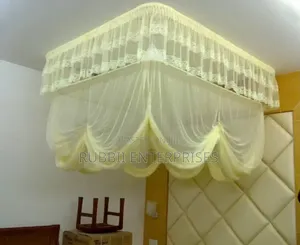 Raise and Drop Ceiling Mosquito Net