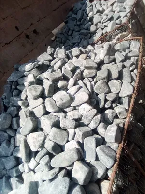 Pebbles and Gravel in Different Colors