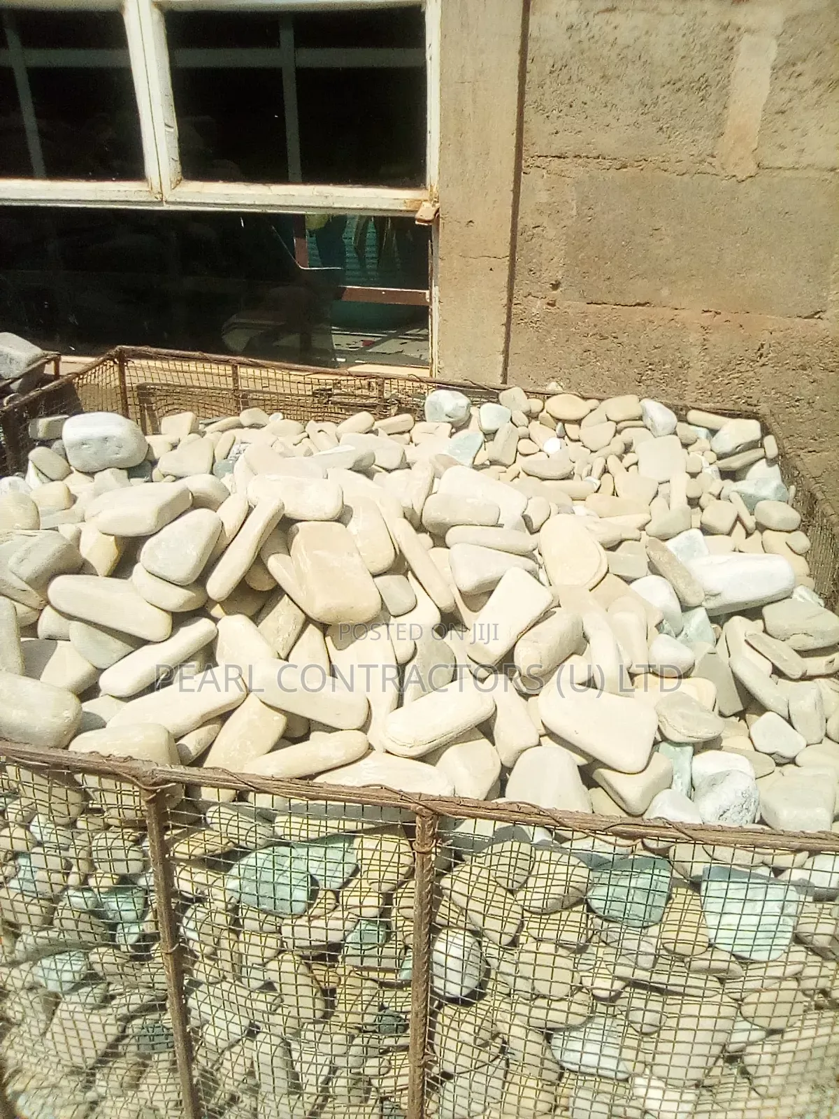 Pebbles and Gravel in Different Colors