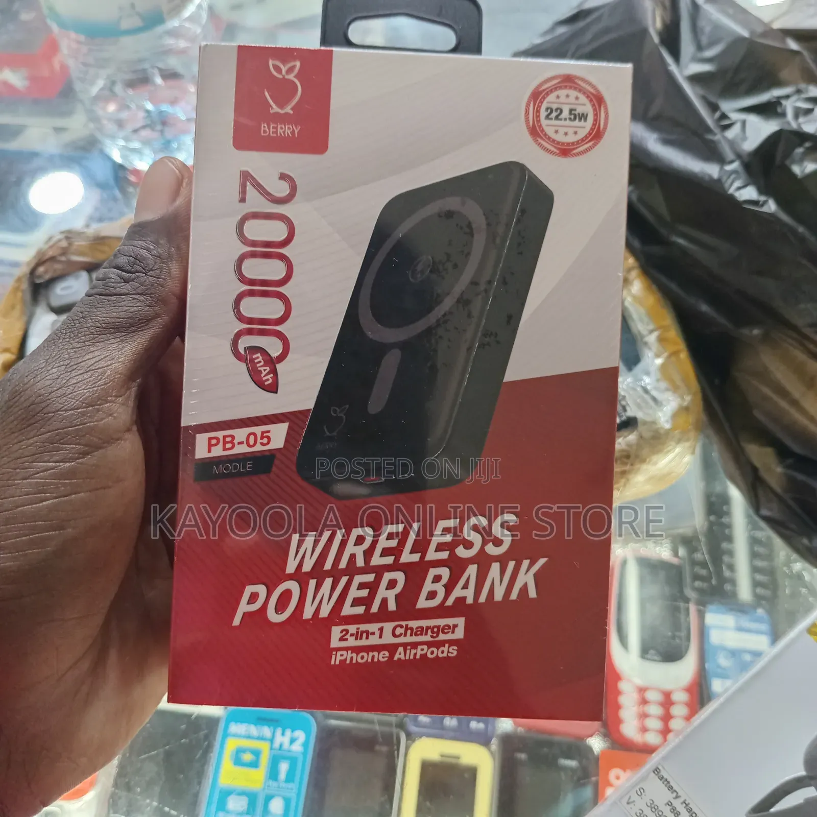Magnetic Wireless Power Bank 22.5W Fast Charging