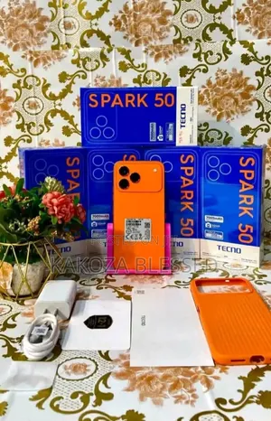 New Tecno Spark 50 128 GB Orange