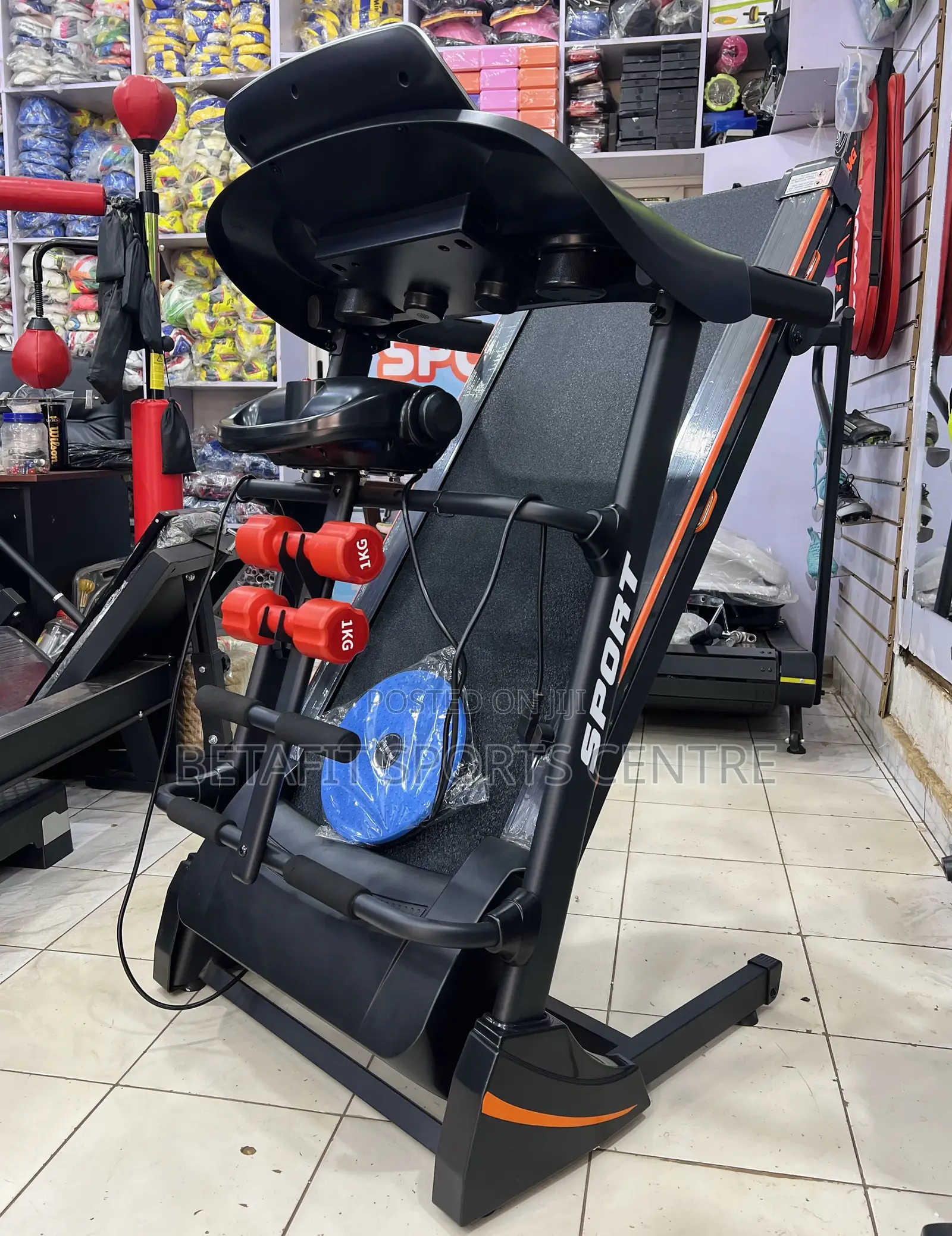 Multifunctional Treadmill With Massager