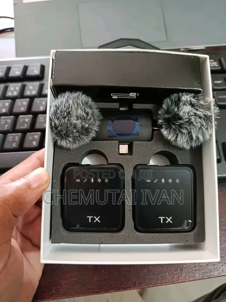 Interviewer's Shirt Lavaliere Microphone