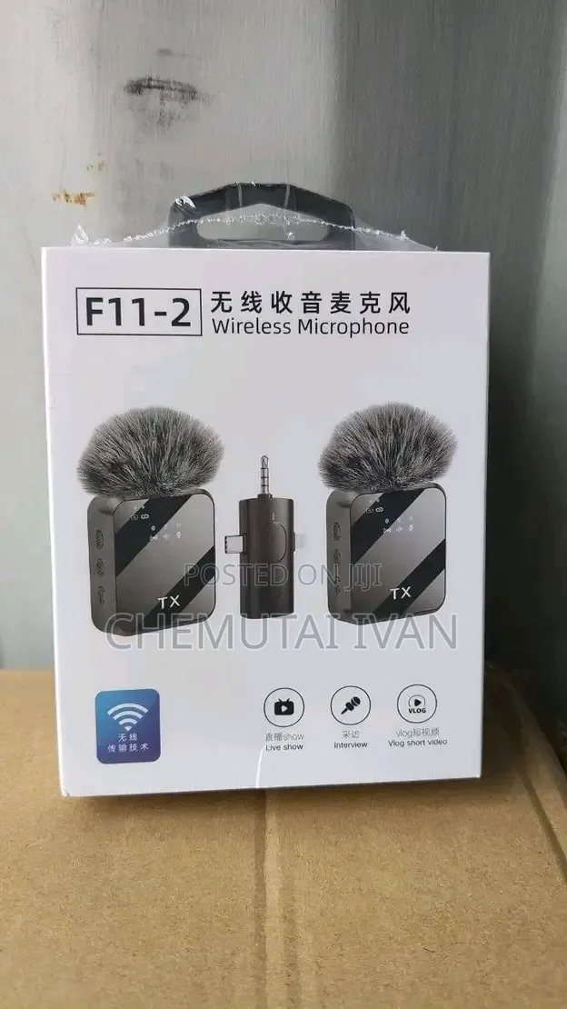 Interviewer's Shirt Lavaliere Microphone