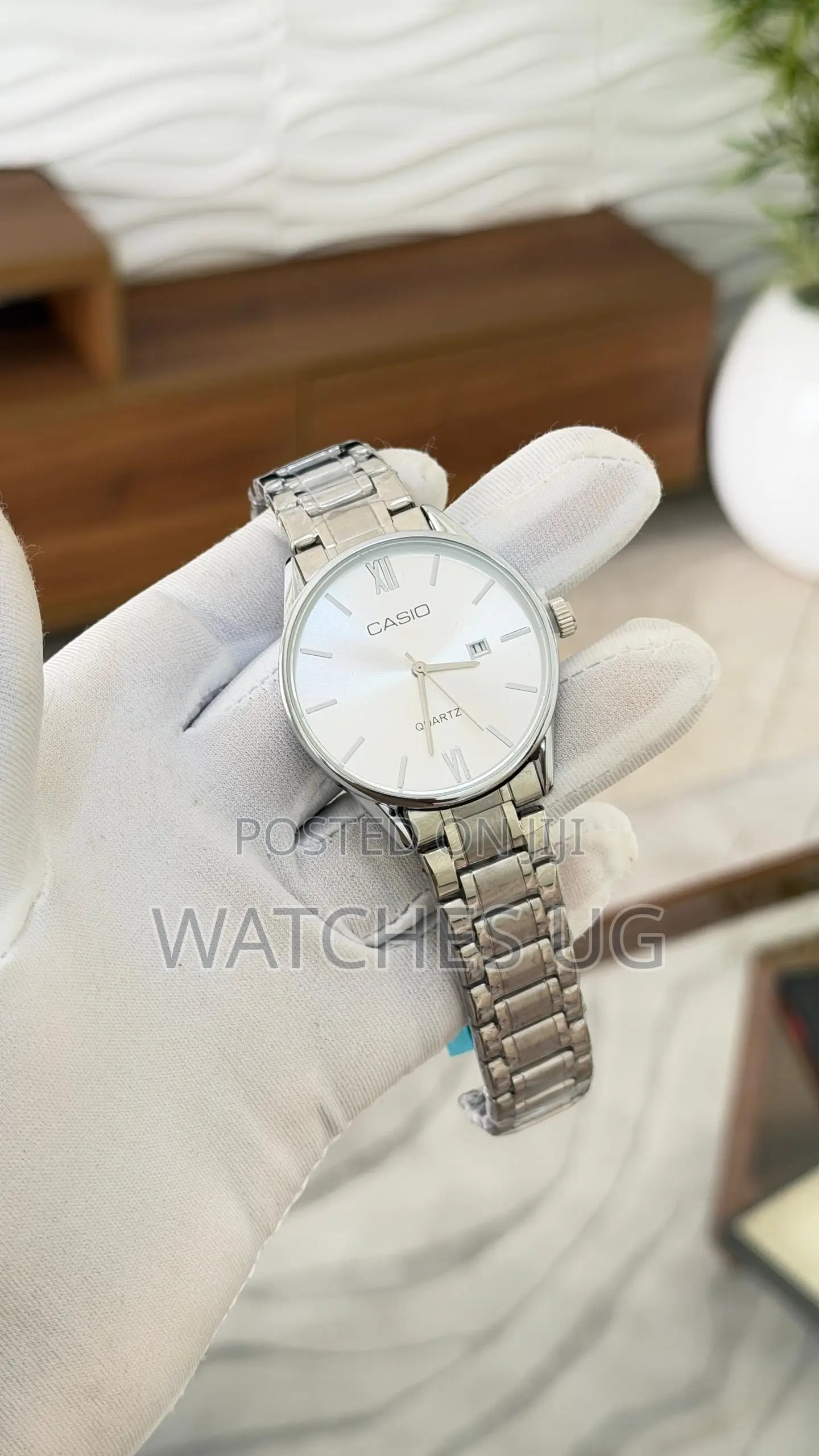 Casio Tan Wrist Watch