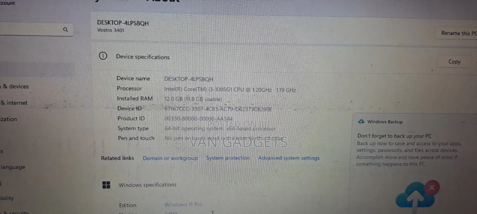 Laptop Dell G15 5521 Special Edition 12GB Intel Core i3 SSD 1T