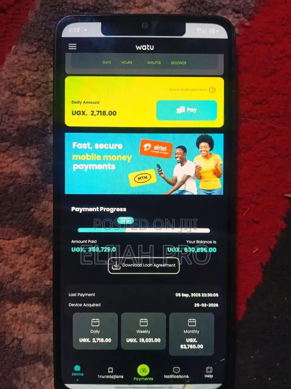 Samsung Galaxy A07 4G 64 GB Black