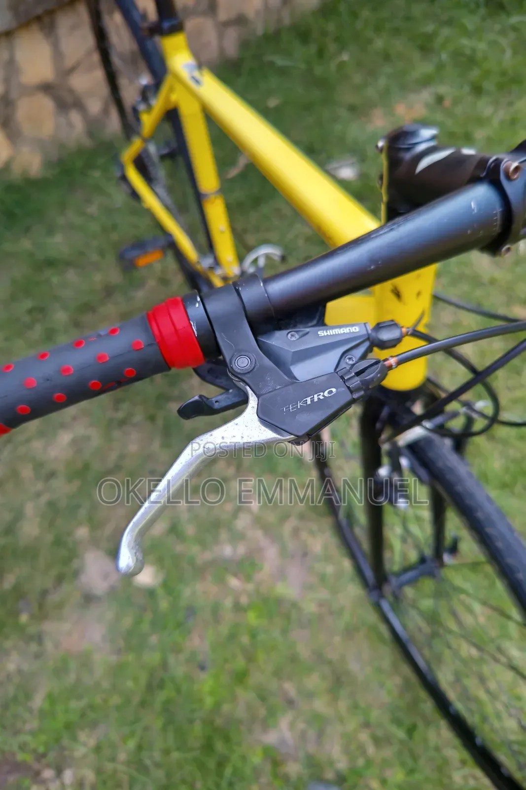 Second-Hand Kihu Bach Hybrid / Urban Commuter Bicycle – Bright Yellow