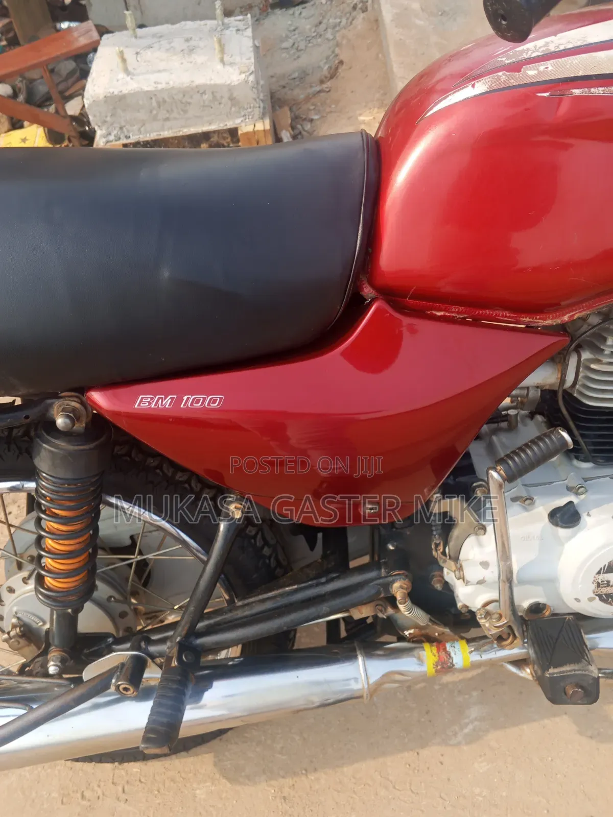 Bajaj Boxer 100 2019 Red