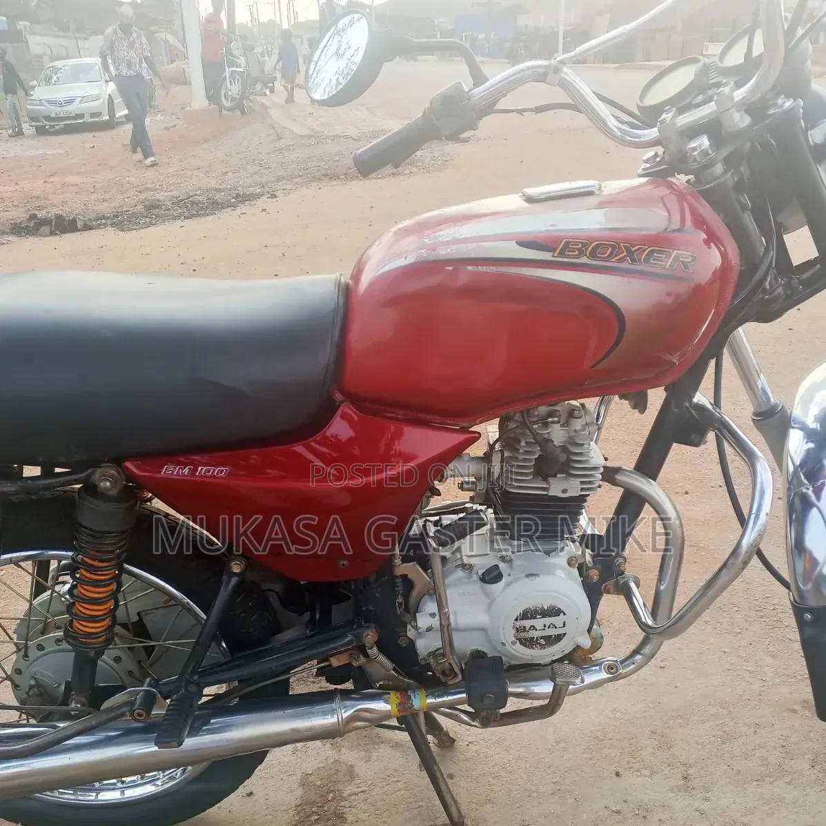 Bajaj Boxer 100 2019 Red