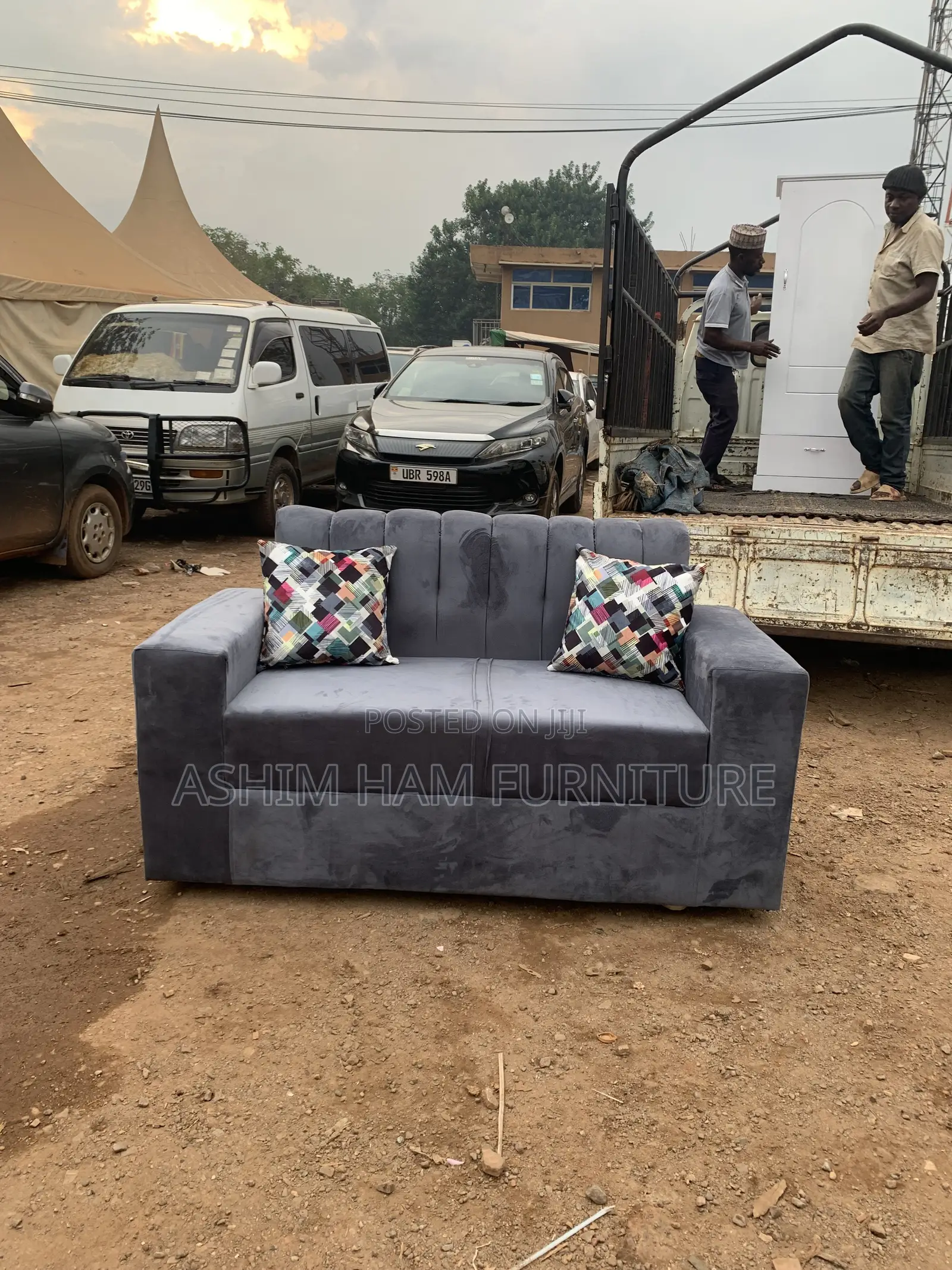 Fabric Sofa/ 2 Seater Sofa
