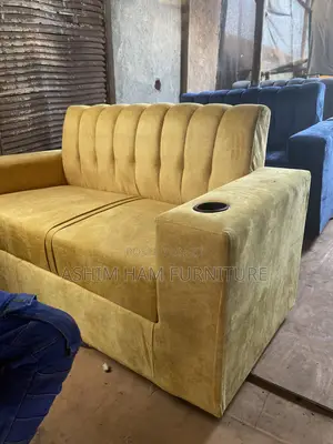 Yellow Coloured Sofa Set