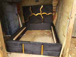 5x6 Cloudy Bed Black in Colour Ready for Sale Free Delivery