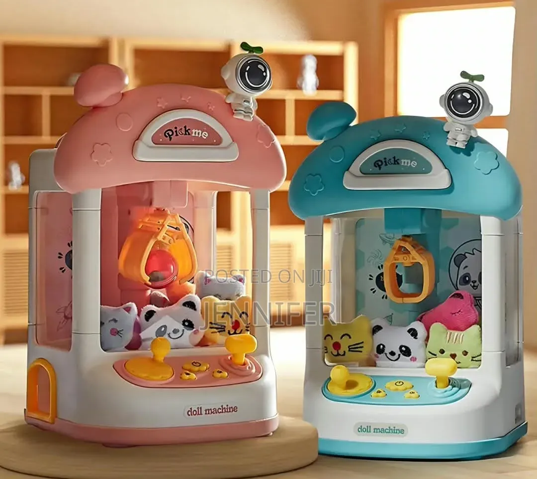 Mini Arcade Doll Claw Machine