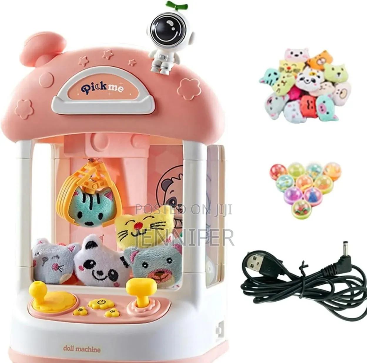 Mini Arcade Doll Claw Machine