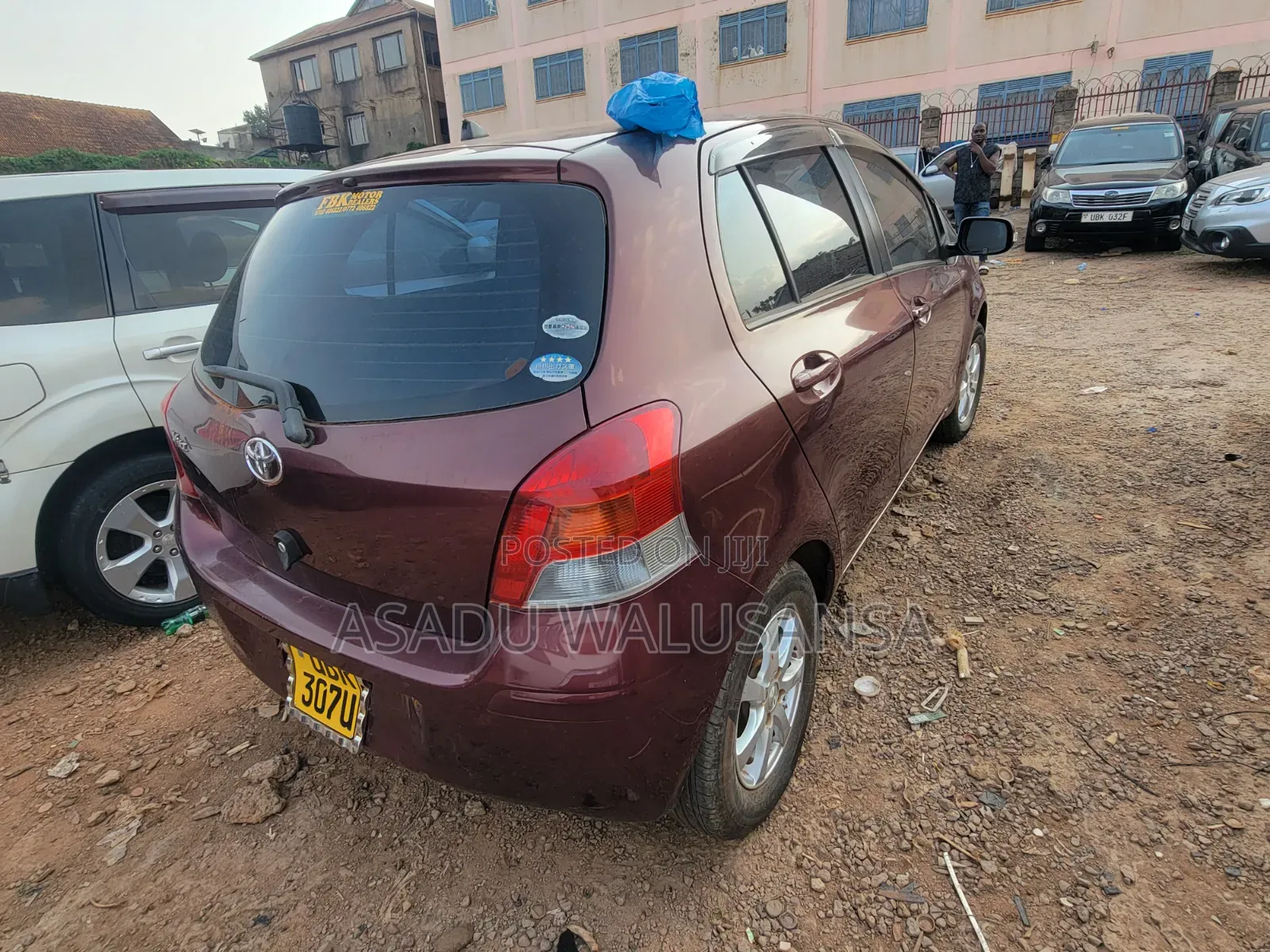 Toyota Vitz 2012 Maroon